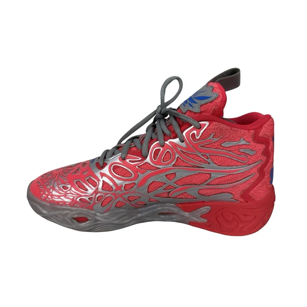 LaMelo Ball PUMA Shoes Size 8 MB.04 Child Puma Red Pink Matte Sneakers